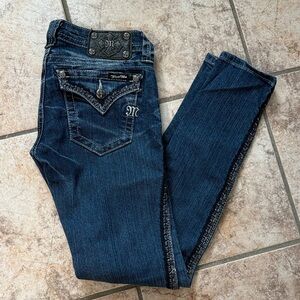 Miss Me Indigo Skinny Jeans